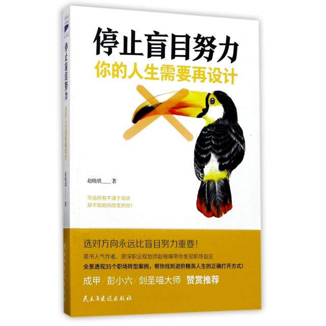 正版停止盲目努力(你的人生需要再设计)