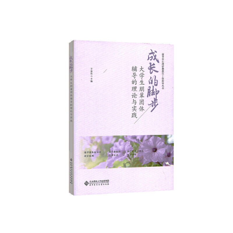 正版辅导员心理健康教育工作指导丛书成长的脚步:大学生朋辈团体辅导的理论与实践/王东升