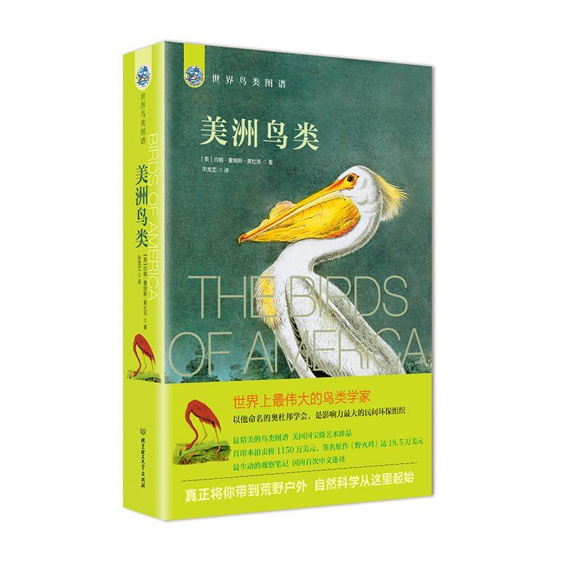 正版美洲鸟类/世界鸟类图谱