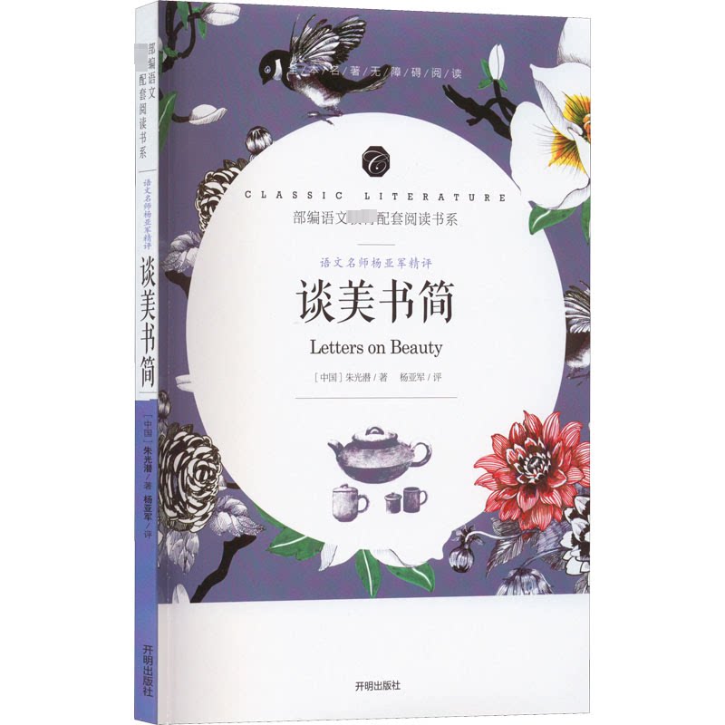 正版语文名师杨亚军精评 谈美书简
