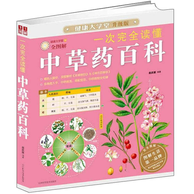 正版一次草百科(汲取《本草纲目》、《神农本草经》养生之精华!食药,更要懂药!)