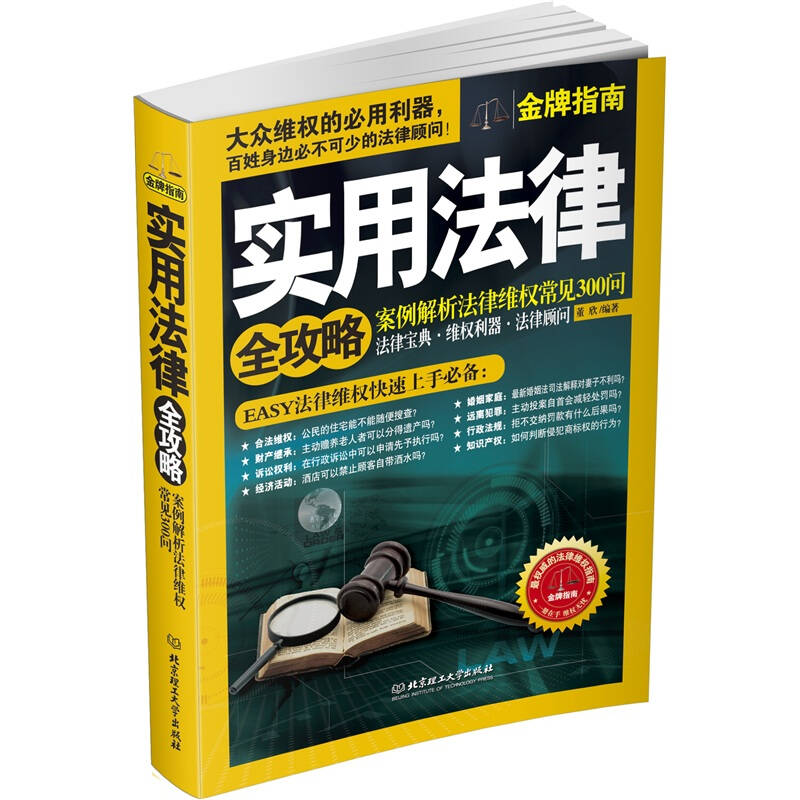 正版实用法律全攻略——案例解析法律维权常见300问