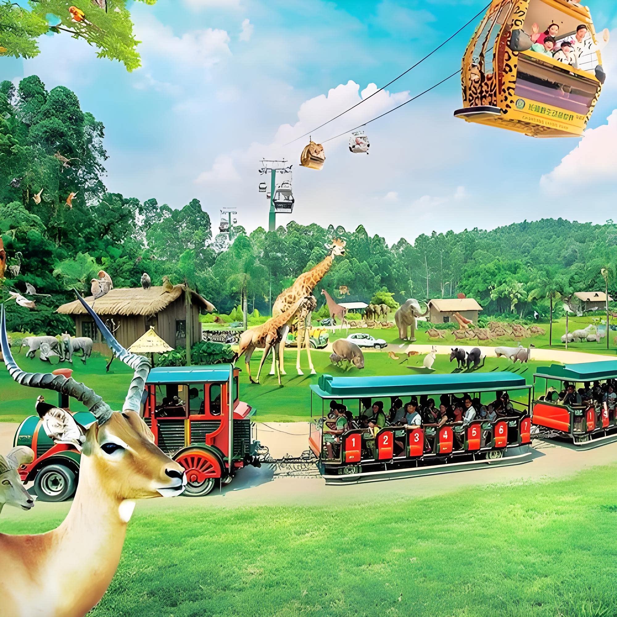 长隆野生动物世界门票项目优速通VIP免排队园内专业服务多套餐可选