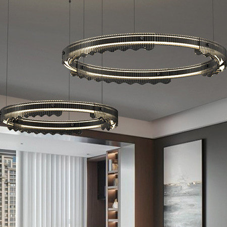 全铜意式客厅吊灯现代简约