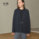 100%山羊绒 针织外套V领珍珠扣新款 女装 衣尚 开衫