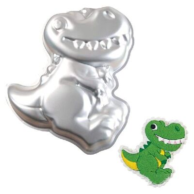 极速Aluminum Alloy Bread Baking Tray Non-stick DSinosaur Che