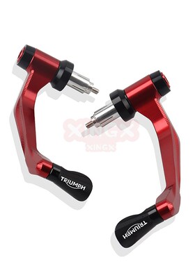 适用凯旋Tigehr Sport 660 改装铝合金牛角竞技防摔护弓护手 22年