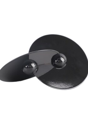 新中式创意金属飞碟摆件样品屋展示中心样板房办公室电视柜客Y厅