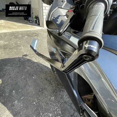 适用川崎忍者 NINJA400 650 ZA400 Z900 改装牛角护手 风切护弓 D