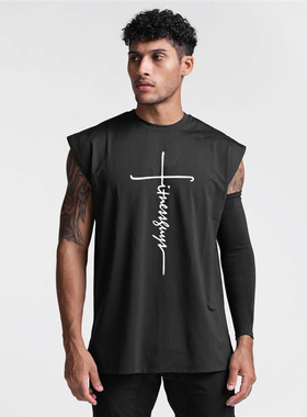 Fitness guys Gym Clothing Mesh Quick dry Tank Top Mens Muscl