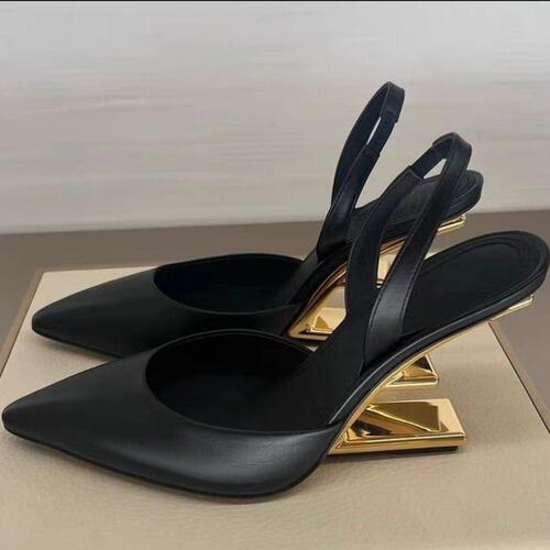 shoeswomen欧美纯色尖头