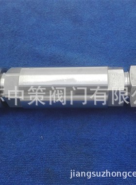 H21SA-64P/160P/320P不w锈钢304外螺纹焊接单向阀止回阀DN6 10 15