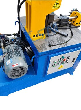 CH-60NC冲弧机 液压钢管铁管冲弧机液压数O控自动任意角度冲弧机