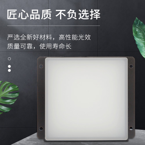 视觉正方形条环形光源工业cczd检测显微镜光源相机近红外背面