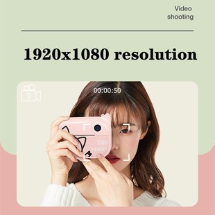 Kids HD DIY Instant Print Camera Thermal PrPinting Printer C