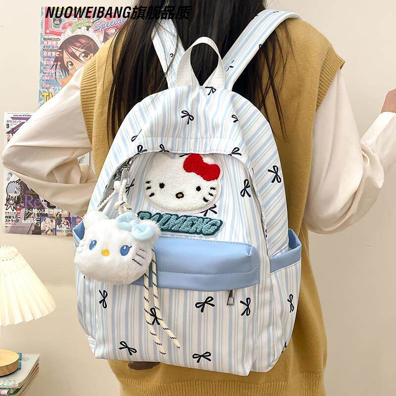 hellokitty双肩包小学生春游可爱小书包女大学生二次元kt猫背包