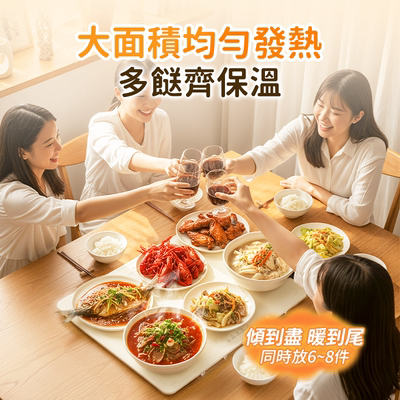 Yohome分拆式可卷全垫速热暖菜垫