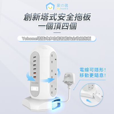 Yohome多功能智能保护排插