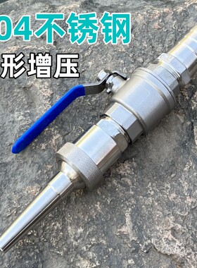 不锈钢高压水枪冲猪圈洗车水管枪头抽水机水泵货车养殖场冲洗喷头