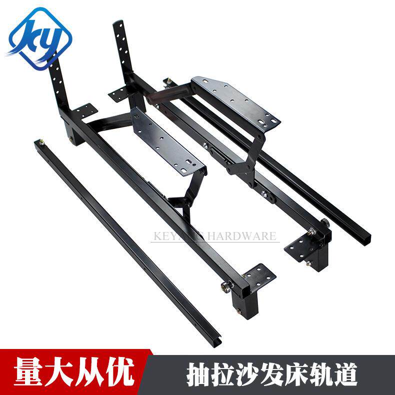 抽拉式折叠小户型沙发床五金铰链抽屉床箱举升器床铰沙发隐形导轨