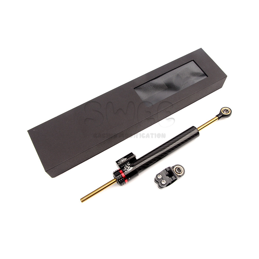 加长摩托车钛尺通用改装车把碳纤维可调阻尼杆方向阻尼稳定器新款,电子元器件市场,电线扎带/束线带,淘宝优惠券,粉丝福利购,淘宝优惠卷