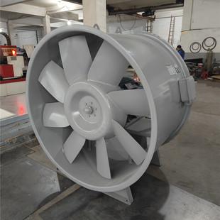 上虞直筒型斜流风机GXF-II-12C 22KW低噪声斜流式通风机管道加压