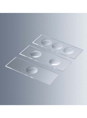 Marienfeld 1320000 显微镜载玻片，带空腔，1孔 10片/盒