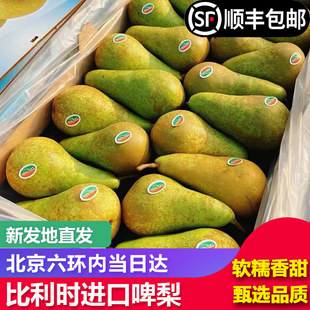 【顺丰包邮】TRUVAL比利时进口啤梨青啤梨当季新鲜水果青皮梨子