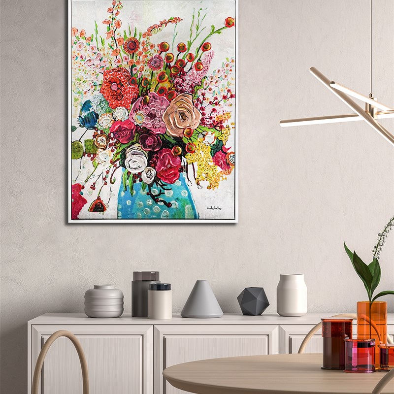 客厅装饰画轻奢手绘花卉肌v理立体艺术玄关走廊餐厅沙发背景墙挂图片