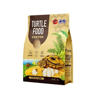 海豚金装6号龟粮 鳄龟佛鳄种龟A成龟乌龟饲料高蛋白大颗粒专用龟
