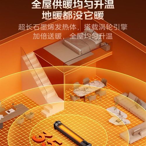 踢脚线取暖器大i面积供暖暖风机电暖气卧立两用速热烘衣石墨烯电