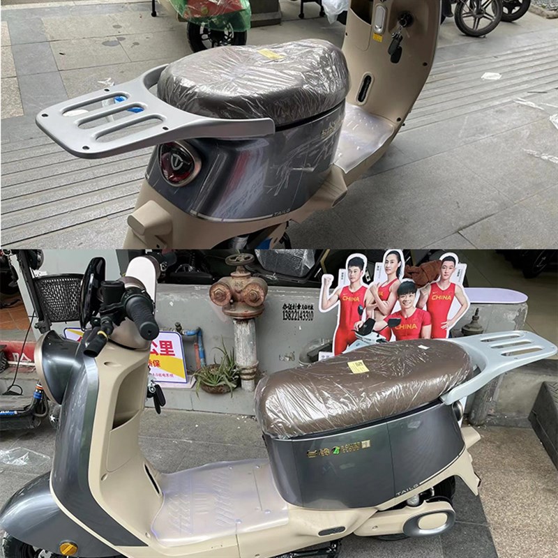 台铃玉兔超能二代EB电r动车货架后尾架加装后备箱支架尾箱改装衣