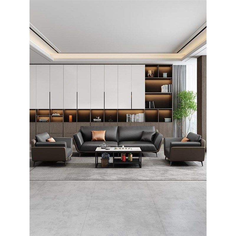 办公室沙发真简约商务接待LQ-SF-88老板皮办P公会现客休闲代茶几,商业/办公家具,办公站立垫/抗疲劳垫,淘宝优惠券,粉丝福利购,淘宝优惠卷