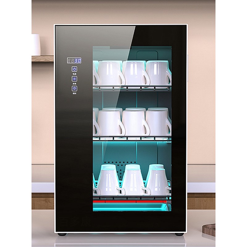 二星级幼儿园口杯消毒柜超大w容量杯具商用泡茶工具多功能餐饮立