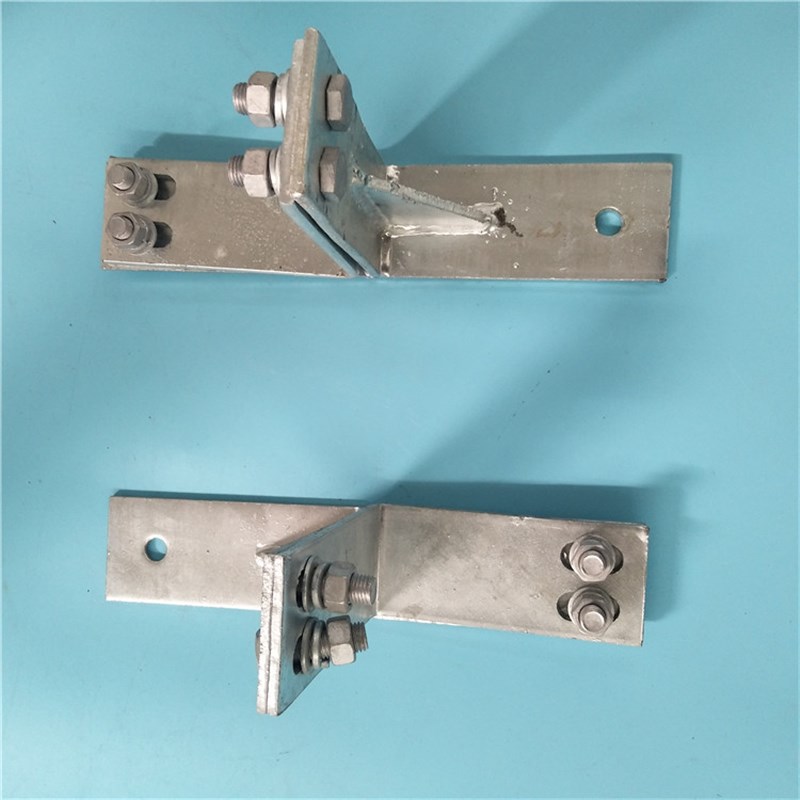 adss光缆直线紧固件 ZL-185直线夹板 M热镀锌扁铁直线金具厂家