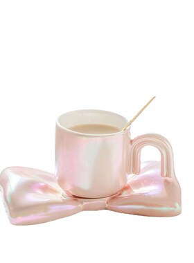 Electroplated Beads Brilliant BoDw Coffee  Saucer Set Cerami