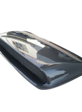 适用于斯巴鲁翼豹9代改装碳纤维SETI款机盖风口 碳纤进气风口