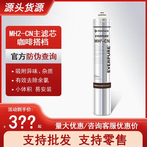 爱惠浦MH2替换滤芯 商用大流量净水器 EV9613-21 美国进口
