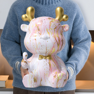 祇进不出存钱罐摆件可存可取存钱筒男孩女孩 款 2025年 腾蛇化龙