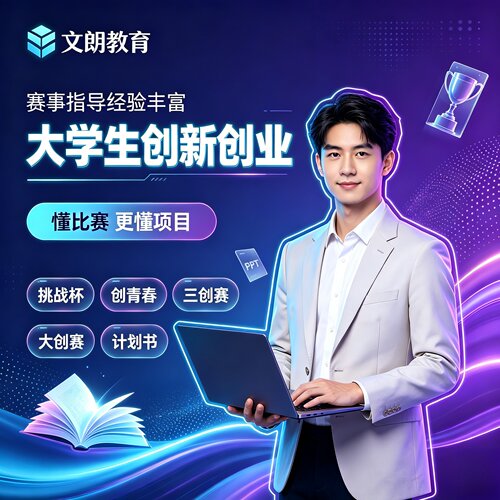 代做辅导创新创业大赛商业计划书文档ppt排版美化路演汇报