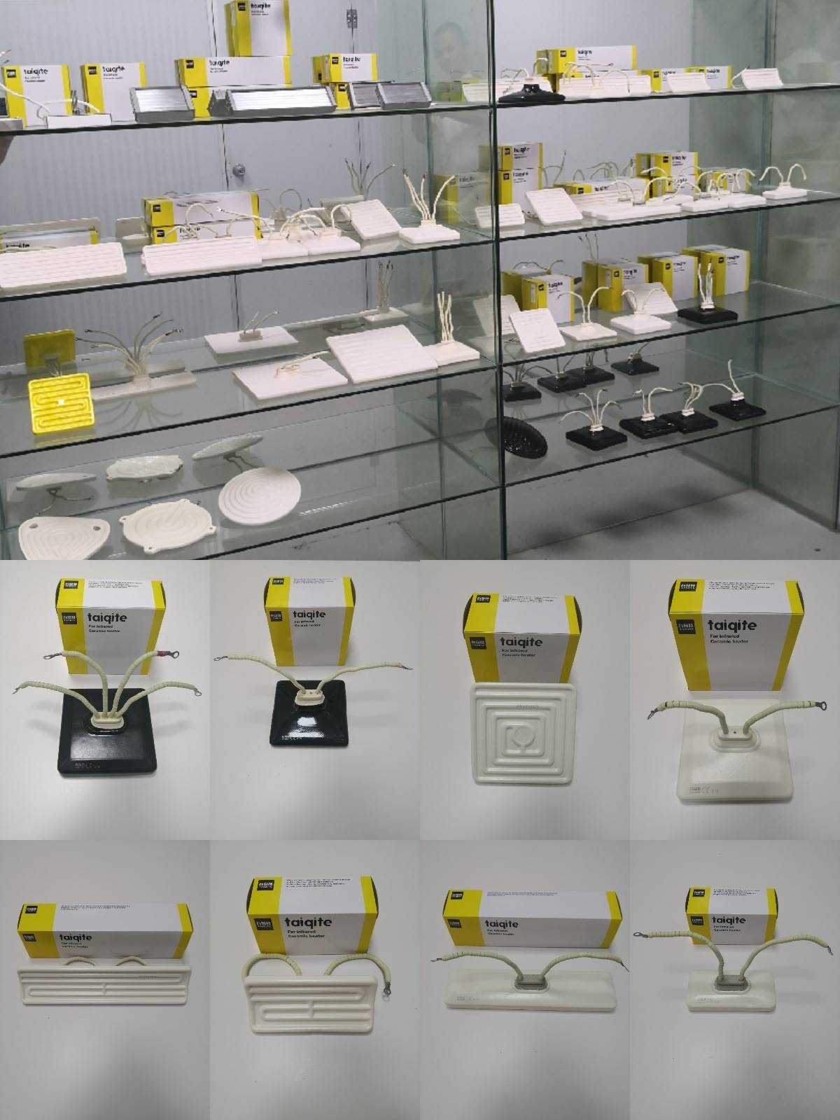 二线热电偶四线弧形800W高温厚片打杯机加热板发热砖陶瓷