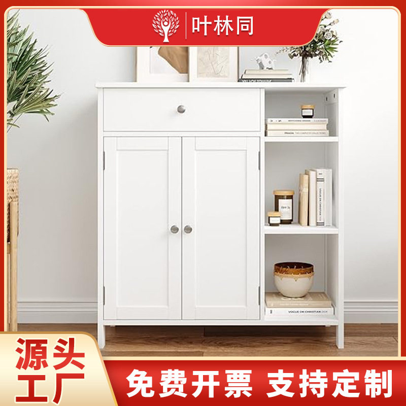 定制浴室柜现代简约多层大容量网红落地式经济型边柜卫生间储物柜