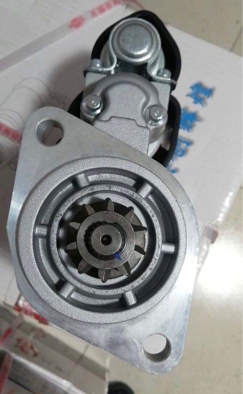 适用潍柴WP-QDJ起动机马达1004081326A起动机12V10齿起动机马达