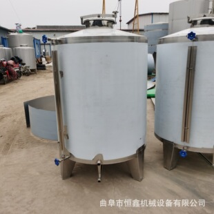 全新3立方不锈钢酒容器 酿酒设备生产厂家立式不锈钢酒罐酒容器