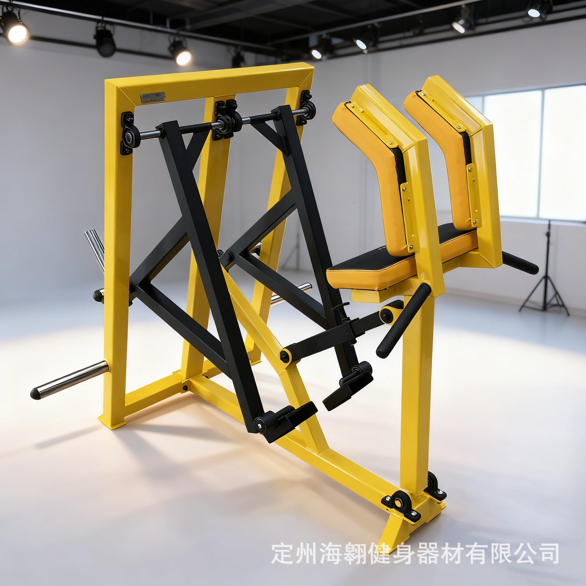 腿部轰炸机速跑倒蹬冲刺腿部综合力量训练大腿小腿训练健身器材