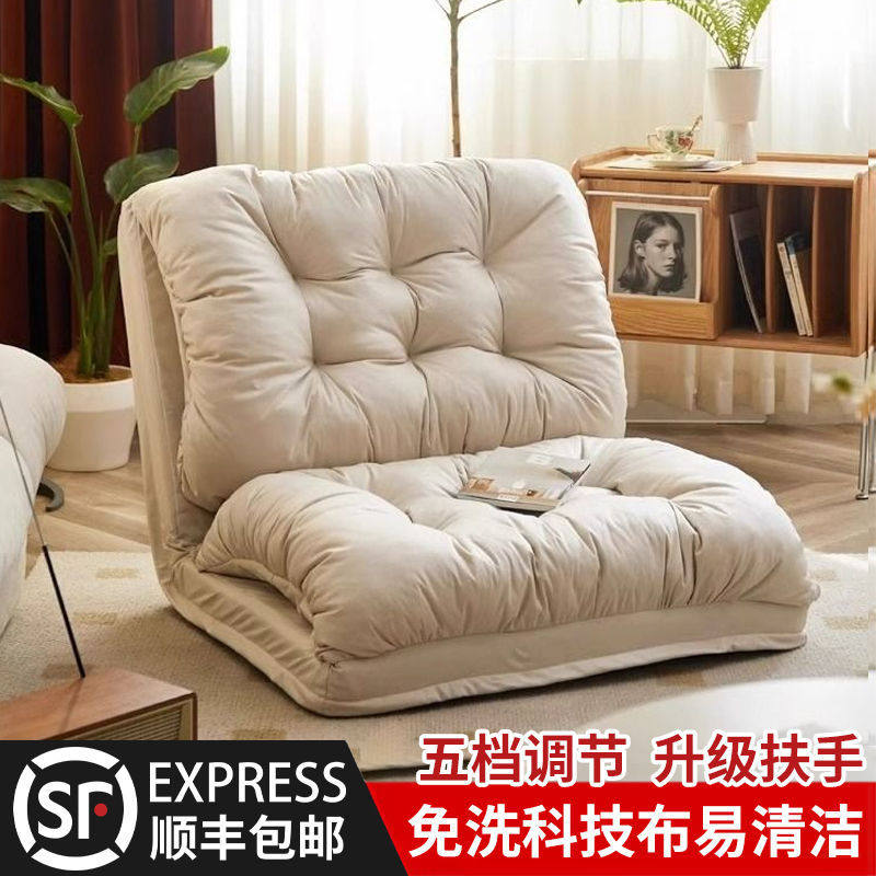 懒人沙发床上靠背双人单人ins风可躺卧室榻榻米休闲小户型出租房