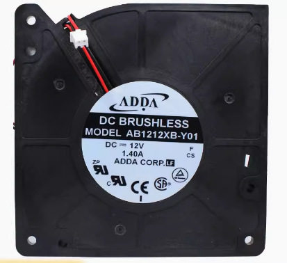 原装ADDA协禧AB1212DB-Y01 12032 DC12V 0.30A 鼓风机风扇