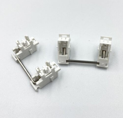 DUROCK keyboard Plate Mounted White StabiliSzer 7u 6.25u