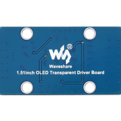 1.51inch Transoparent OLED全视角带扩展板透明屏幕 SPI/I2C接口
