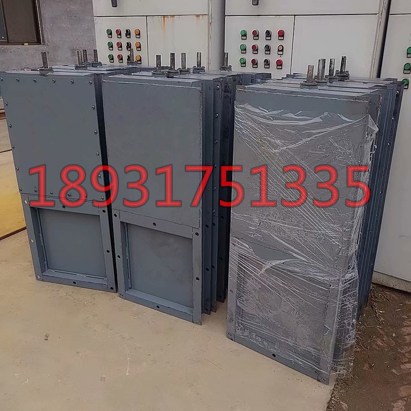 600X600手动插板r阀 单向闸板阀门全密封 螺旋闸板阀质量